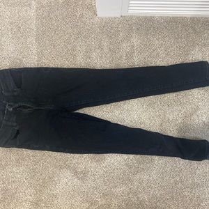 American Eagle 360 next level stretch black skinny jeans